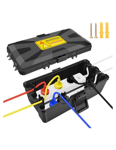 Caja de Conexión Eléctrica Impermeable Preciva 26x15x9cm