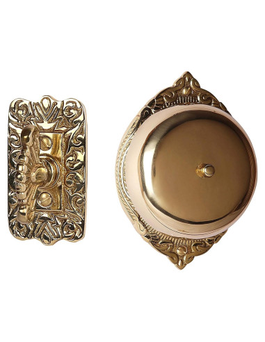 Timbre de Puerta Antiguo A29 Lacado Pulido Vintage