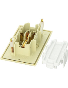 Receptáculo Decorativo Valterra WDR15IV 15A Marfil 2