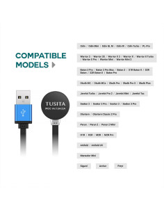 Cargador Magnético TUSITA MCC3 para Linternas Olight - 50cm 2