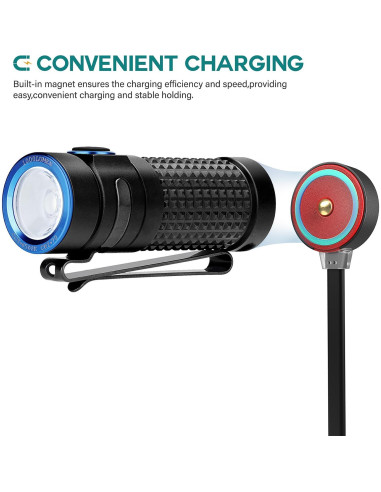 Cargador Magnético TUSITA MCC3 para Linternas Olight - 50cm