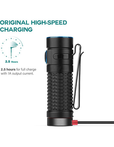 Cargador Magnético TUSITA MCC3 para Linternas Olight - 50cm