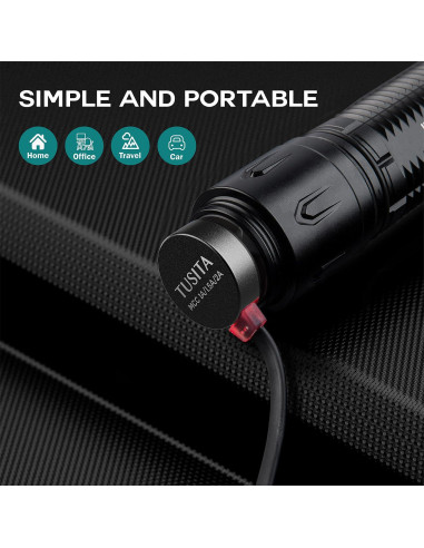 Cargador Magnético TUSITA MCC3 para Linternas Olight - 50cm