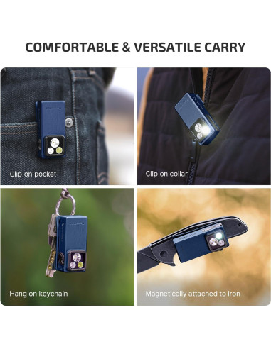 Linterna EDC OLIGHT Oclip Ultra 530 Lúmenes Recargable