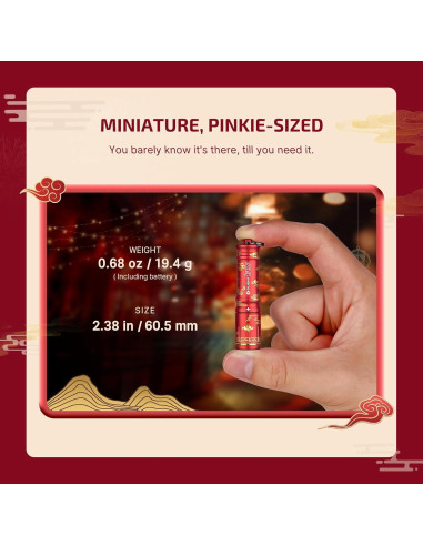 Linterna EDC OLIGHT i3E AAA 90 Lúmenes Compacta IPX8