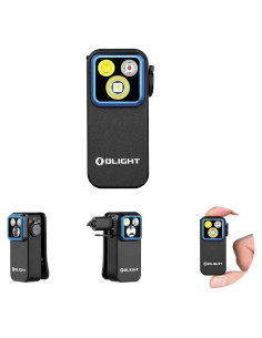 Linterna OLIGHT Oclip Pro EDC Recargable 500 Lúmenes Negra