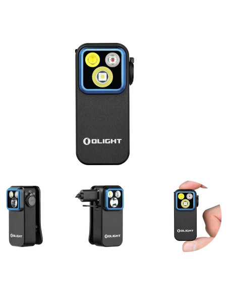 Linterna OLIGHT Oclip Pro EDC Recargable 500 Lúmenes Negra
