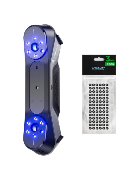 Escáner 3D Creality Raptor con Luz Azul y NIR 0.02mm