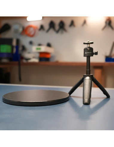 Kit trípode con plato giratorio Creality para escáner 3D