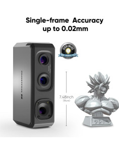 Escáner 3D Portátil Seal Lite 0.02mm Alta Precisión 190g 2