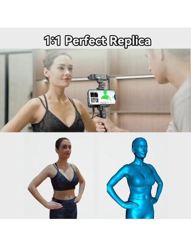 Escáner 3D Creality Ferret Pro con soporte giratorio 20cm