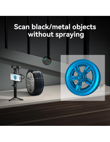 Escáner 3D Creality Ferret Pro con soporte giratorio 20cm