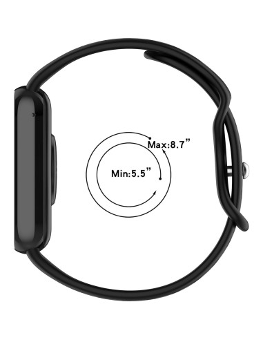 Correa de Silicona AWADUO para Xiaomi Band 9/8 Pro y Redmi Watch 5/4