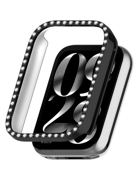 Funda Protectora MOTONG para Xiaomi Smart Band 9 Pro/8 Pro - PC Negro Funda Protectora MOTONG para Xiaomi Smart Band 9 Pro/8 Pro - PC Negro