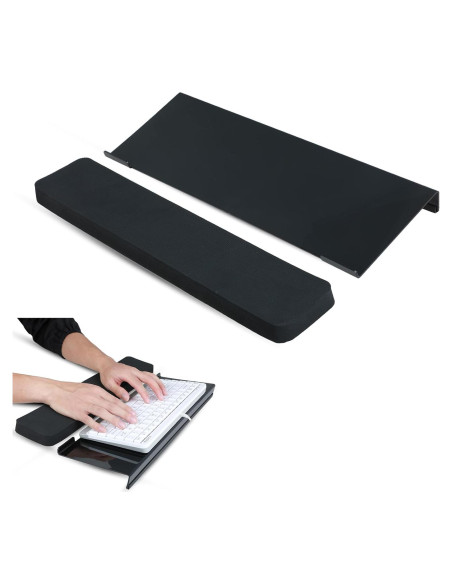 Soporte de Teclado Ergonómico Dimeho con Reposamuñecas