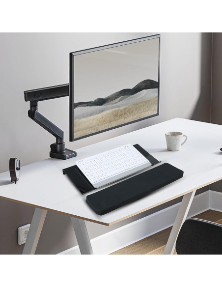 Soporte de Teclado Ergonómico Dimeho con Reposamuñecas