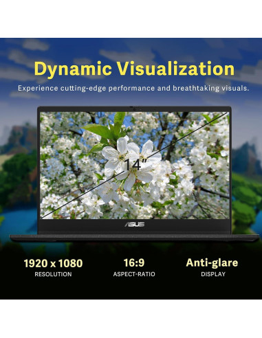 ASUS Chromebook 14" - 8 núcleos MediaTek - 4GB RAM - 192GB