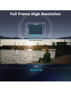 Lente Anamórfico SIRUI 50mm T2.9 Montura Z 1.6x 2
