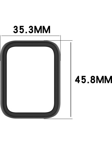 Funda Protectora MOTONG para Xiaomi Smart Band 9 Pro - PC Negro