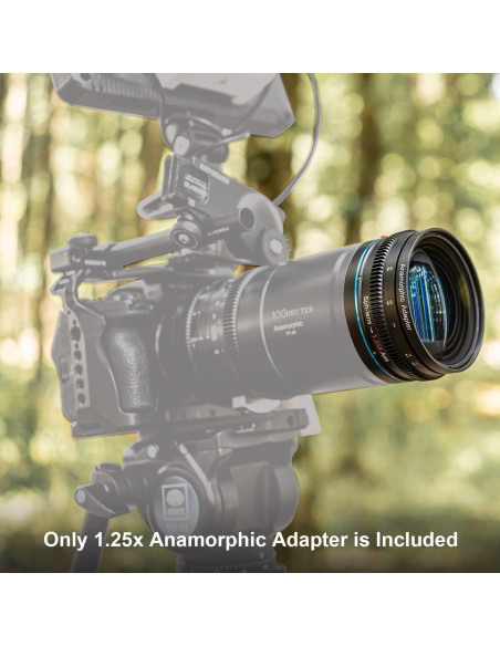Adaptador Anamórfico SIRUI 1.25x T2.9 para Lentes 82mm