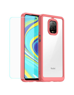 Funda Protectora Xiaomi Redmi Note 9S con Cristal Templado