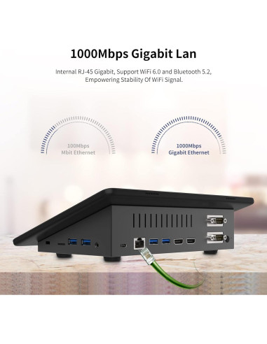 Mini PC HIGOLEPC 10.1" Táctil Win 11 Pro Celeron J4125 8GB/128GB