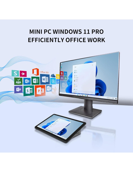 Mini PC HIGOLEPC 10.1" Táctil Win 11 Pro Celeron J4125 8GB/128GB Mini PC HIGOLEPC 10.1" Táctil Win 11 Pro Celeron J4125 8GB/128GB