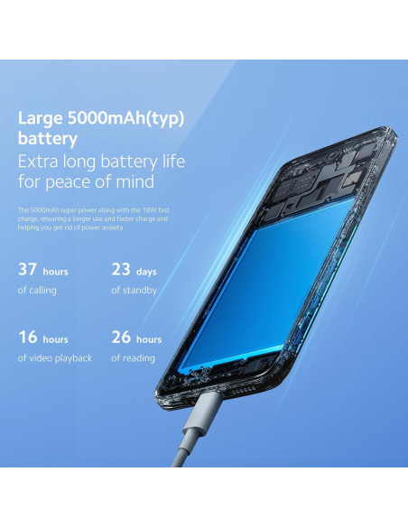 Xiaomi Redmi 12 4G LTE 128GB 8GB Cámara Triple 50MP