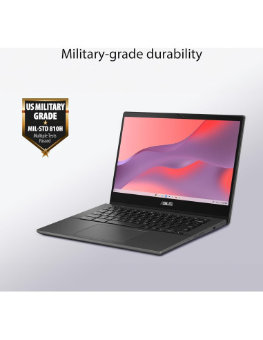 ASUS Chromebook 14" - 8 núcleos MediaTek - 4GB RAM - 192GB