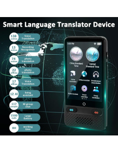 Traductor de Idiomas YINDUZ TRANS001 - 138 Idiomas, Offline 2