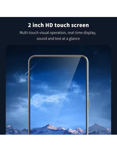 Traductor Portátil Bewinner 138 Idiomas, 8MP, Offline