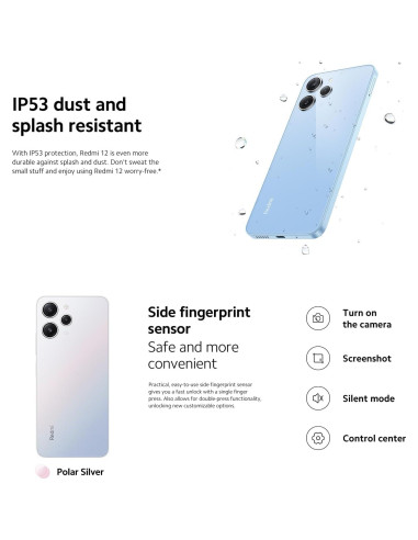 Xiaomi Redmi 12 4G LTE 128GB 8GB Cámara Triple 50MP