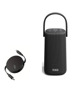 Cable Retráctil USB Tipo-C BoxWave 240W para Tribit StormBox Pro