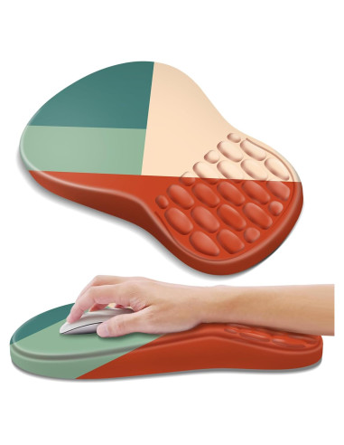 Alfombrilla de Ratón Ergonómica YIWEI con Soporte Muñeca