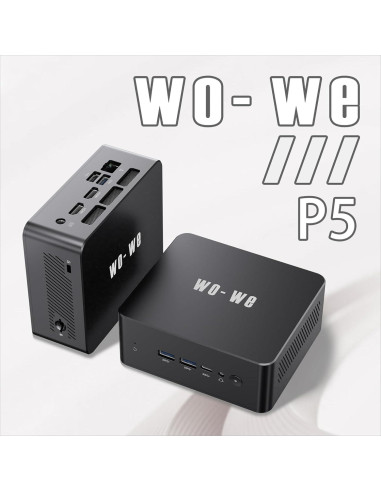 Mini PC WO-WE AMD Ryzen 5 3500U 8GB RAM 256GB SSD 4K