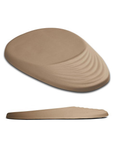 Alfombrilla Ergonómica Armanza Beige con Soporte para Muñeca