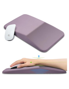 Almohadilla Ergonómica para Muñeca KUOSGM 330x200mm Púrpura