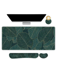 DINKY Conjunto Alfombrilla Teclado y Ratón Ergonómico 4 Pcs