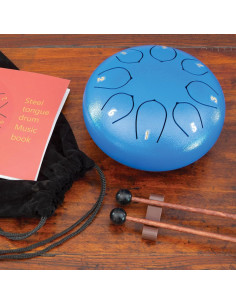 Tambor de Lengua de Acero 8 Notas 15,24 cm con Accesorios 2
