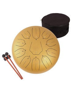 Tambor de Lengua de Acero 30 cm LOMUTY 11 Notas Oro