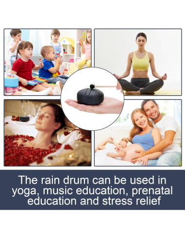 2 Tambores de Lengua de Acero ZhouBoat 7,62 cm 6 Notas