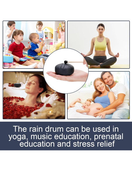 2 Tambores de Lengua de Acero ZhouBoat 7,62 cm 6 Notas