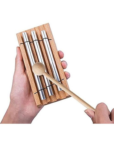 4 Palos de Percusión de Madera 22 cm Mallets Glockenspiel