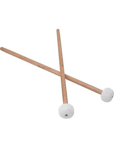 Baquetas de Tímpano Snare Bnineteenteam 2 Pcs Madera Fieltro