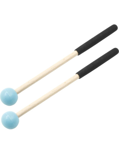 Mazas de Percusión de Madera Bonsicoky 22 cm Azul