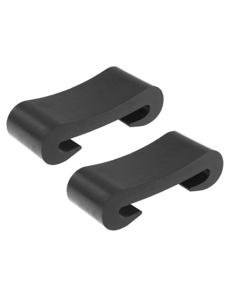 Soporte de Martillo para Tambor Maxmoral 2 Piezas Goma Negra