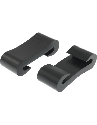 Soporte de Martillo para Tambor Maxmoral 2 Piezas Goma Negra