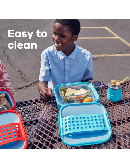 Caja de Almuerzo Aislada Hydro Flask Niños 3.5L Spray Marino