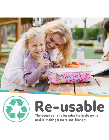 Caja de Almuerzo Nuby Galáctica con Bolsa Aislada 3+ Años