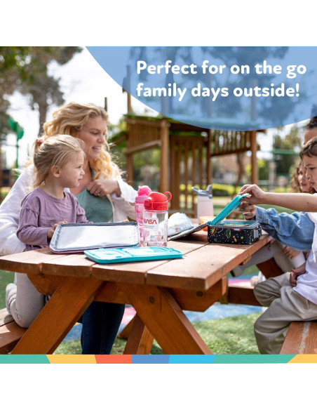 Caja de Almuerzo Nuby Galáctica con Bolsa Aislada 3+ Años